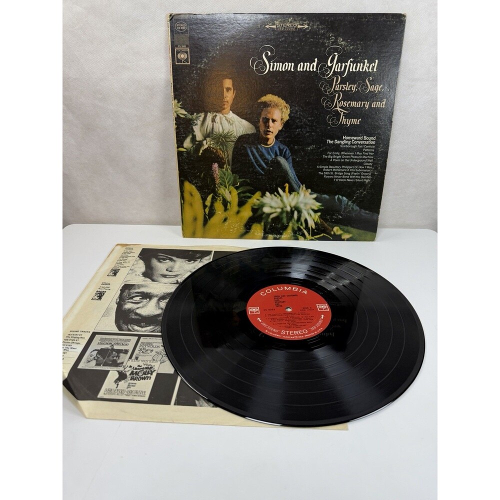 SIMON AND GARFUNKEL "PARSLEY, SAGE, ROSEMARY AND THYME" 1966 Columbia CS 9363
